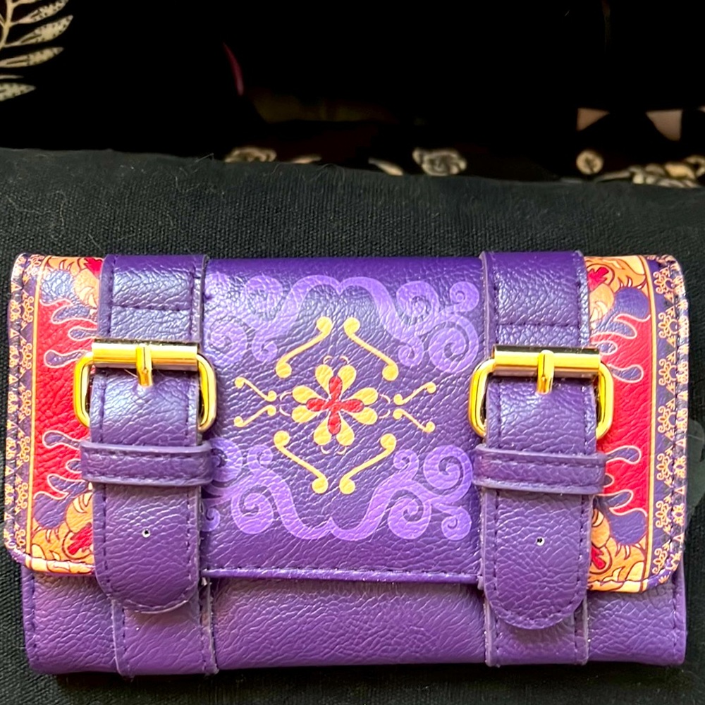 Loungefly Disney Aladdin Magic Carpet Flap Wallet